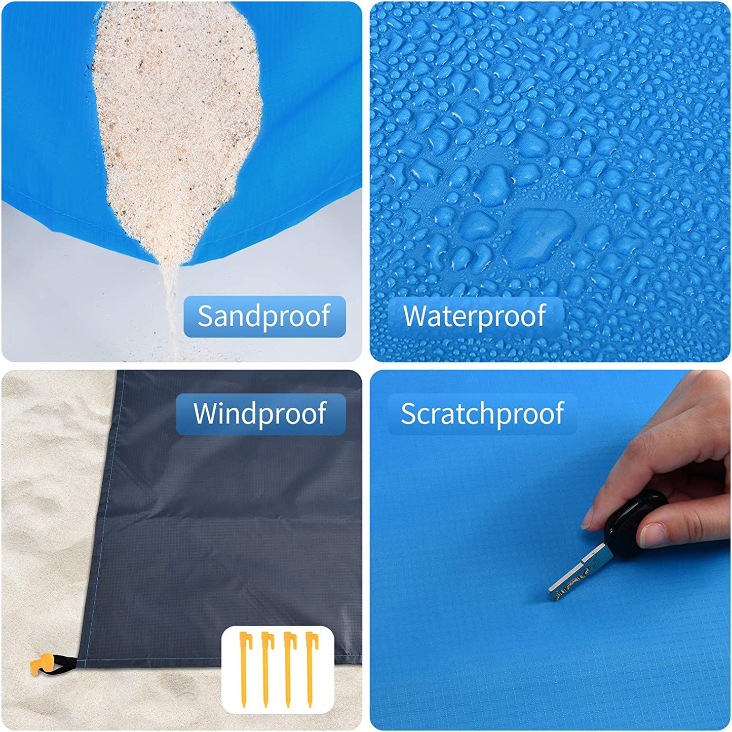 Portable Waterproof Beach Mat